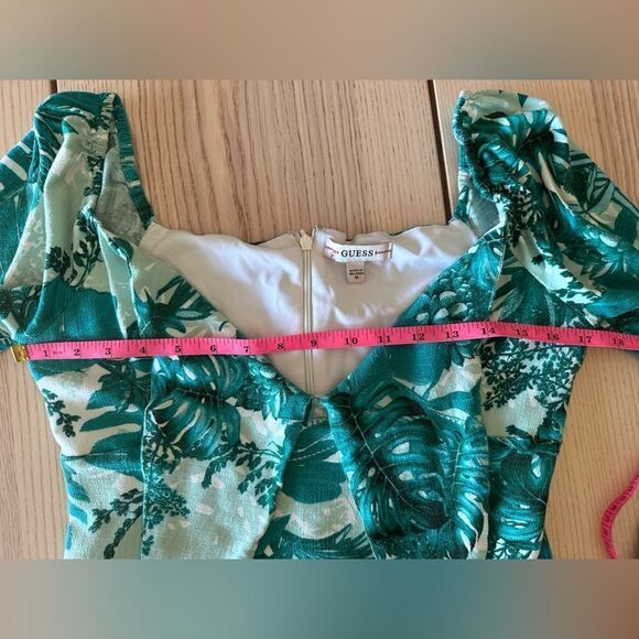 Guess Junglescape long sleeve mini dress - M - Picture 6 of 9